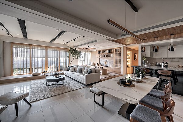 「超·站S」15樓實品屋,層峰景觀席敬邀入主。圖/「超.站S」提供