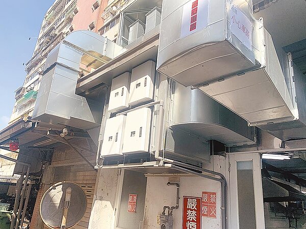 高市府環保局公告「高雄市餐飲業者裝設空氣汙染管末處理設備補助辦法」，希望透過補助加強油煙及異味的處理效率。（高市府環保局提供／洪浩軒高雄傳真）