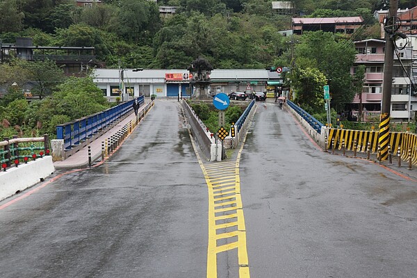 優化菁桐老街交通動線，平菁橋改建動土。圖／新北市工務局提供