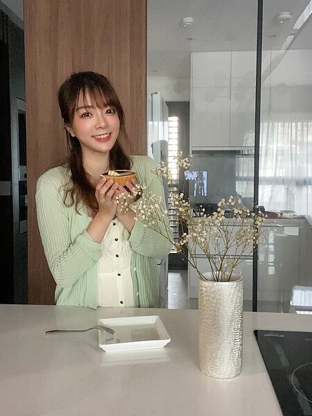 Gaby非常在意房子廚房的狀況,很慶幸當時找了永慶房屋服務,房仲給的建議非常符合自己的需求。圖/永慶房產提供