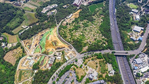 竹科寶山擴建2期正徵收寶山鄉大片土地,將作為未來台積電廠房用地。圖/縣議員邱振瑋提供