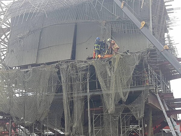 捷運三鶯線高架灌漿工程今發生倒塌事故,已知有3人命危。圖/好房網News記者黃芸涵翻攝