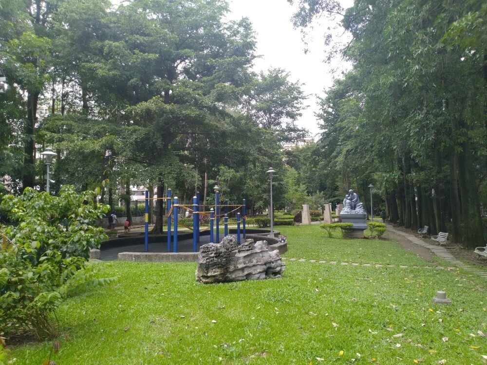 新店區大豐公園像隱藏在都市裡的小森林。圖/北市府提供