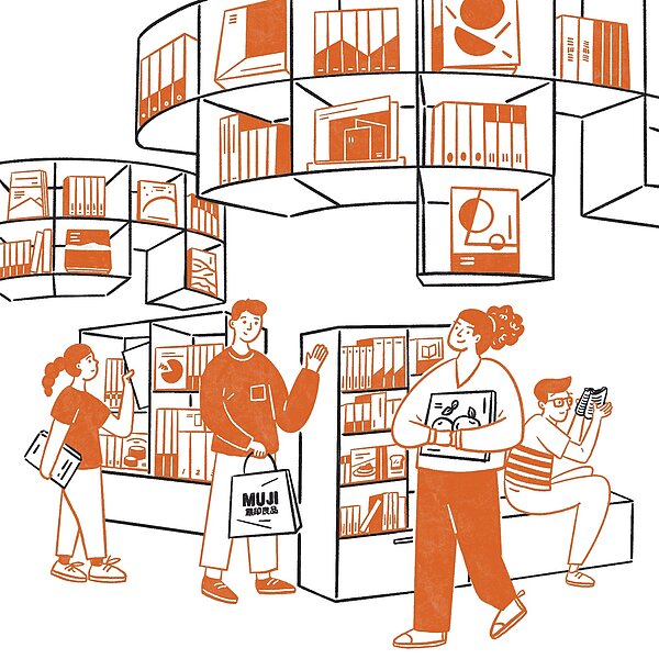 MUJI BOOKS將提供5000本書籍給民眾自由閱讀或選購。圖/擷取自無印良品官網