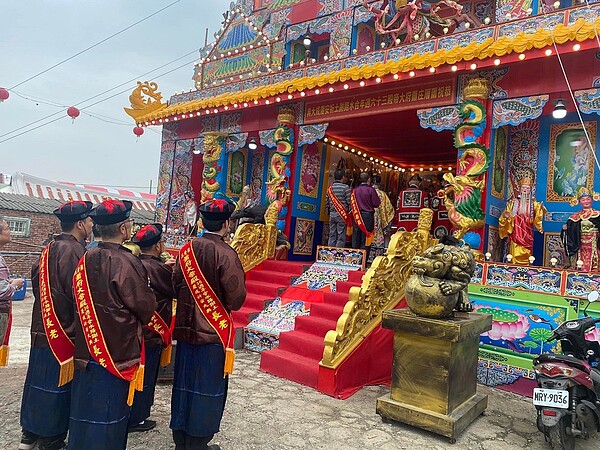 全台最富地區位於嘉義縣布袋鎮振寮里的「蕭厝庄」。圖/擷取自蕭府大帝殿臉書