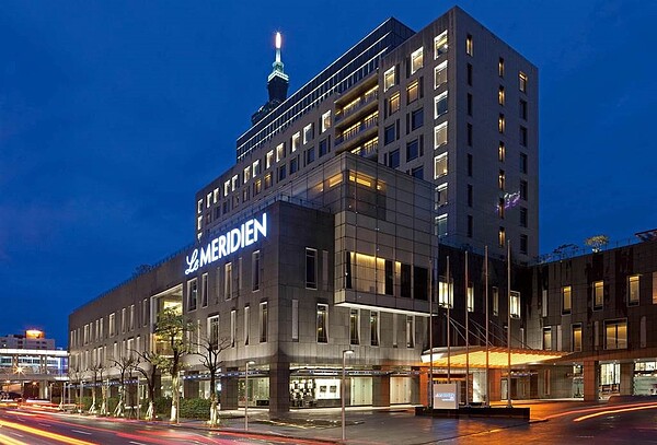 台北寒舍艾美酒店外觀。圖/寒舍提供