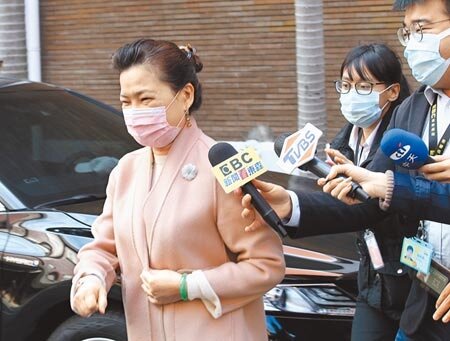 經濟部長王美花表示,投資台灣事務所最近收案確實有變多,目前手上排隊待審還有61案。(姚志平攝)