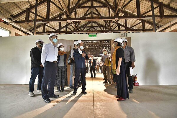 衛武營三連棟活化再利用。圖/高雄市政府工務局養護工程處提供