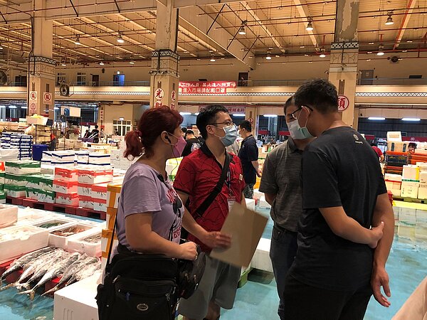 台中市防疫不鬆懈,市府規範7大批發市場仍須堅守防疫4大措施。圖/台中市政府提供