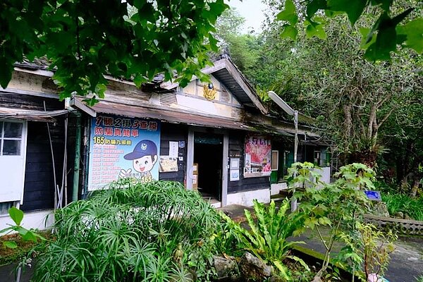 內灣舊派出所活化營運,有望在未來帶動老街周邊旅遊、文化。圖/新竹縣文化局提供
