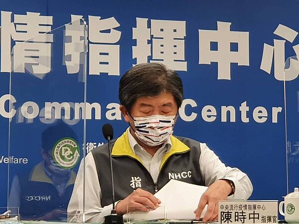 中央流行疫情指揮中心指揮官陳時中。記者楊雅棠/攝影