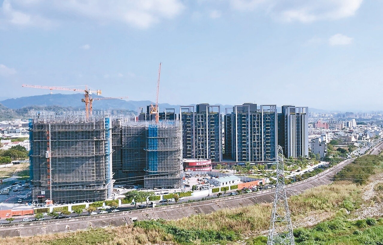 總太地產在台中市北屯造鎮案「心之所向」,基地位於環太東路,開發面積逾1.1萬坪,被視為市場指標。 記者宋健生/攝影