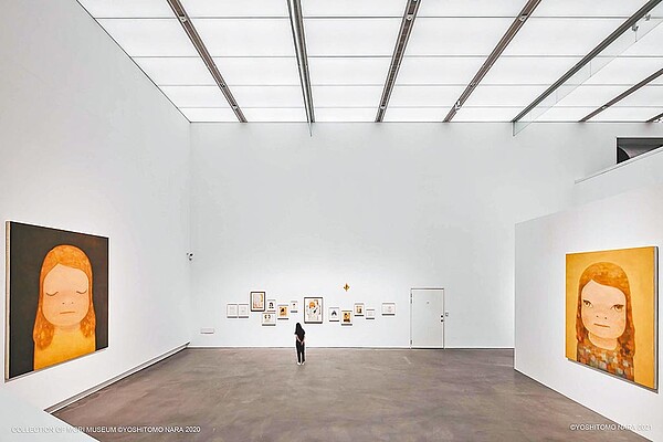 《奈良美智特展》7月24日起至10月31日在高美館展出。圖為展場一景。 (文化總會、高美館提供)