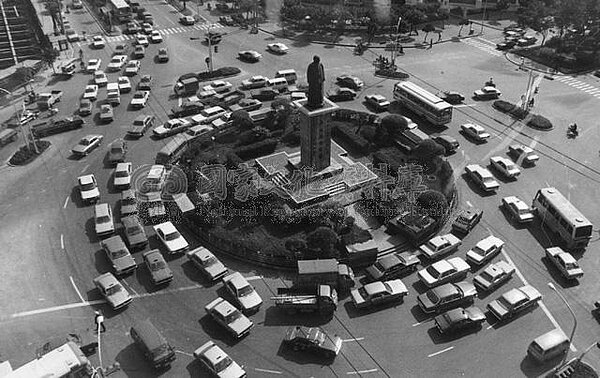 1983年南京敦化路口。圖/新版國家文化資料庫提供