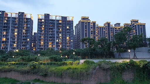 淡海新市鎮親民價格吸引不少入購屋。圖/翻攝自Google Maps