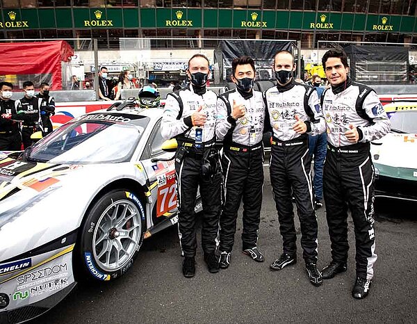 中華車會理事陳漢承三度挑戰世界級賽車耐久賽,並率領HubAuto Racing參加2020利曼24小時耐久賽。 圖/HubAuto提供