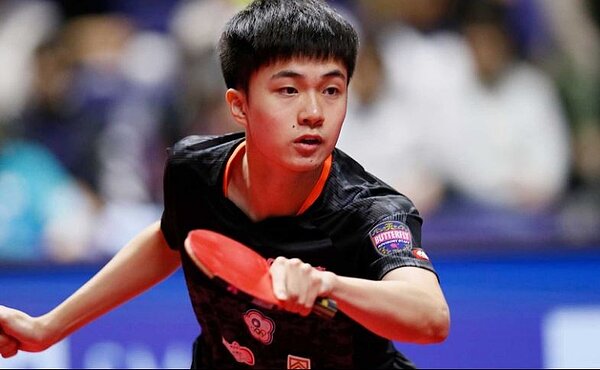 年僅19歲的桌球小將林昀儒在東京奧運打出亮眼成績。圖／翻攝自林昀儒臉書