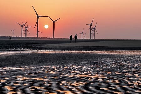 中國信託參與彰芳暨西島離岸風電計畫,獲The Asset 2021「全球最佳專案融資大獎」。圖∕本報資料照片