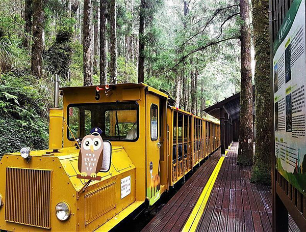 大雨即將來襲,林務局請民眾暫時別到山區活動。圖為太平山蹦蹦車。圖/林務局提供