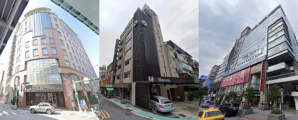 北市1日新增1例確診個案,衛生局公布案15774足跡,4天內遍及城市商旅南東館、怡品商旅及華大旅店。圖/截自Google Maps