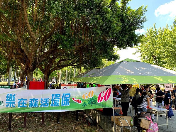 西康里內公園綠地。圖／王興國提供