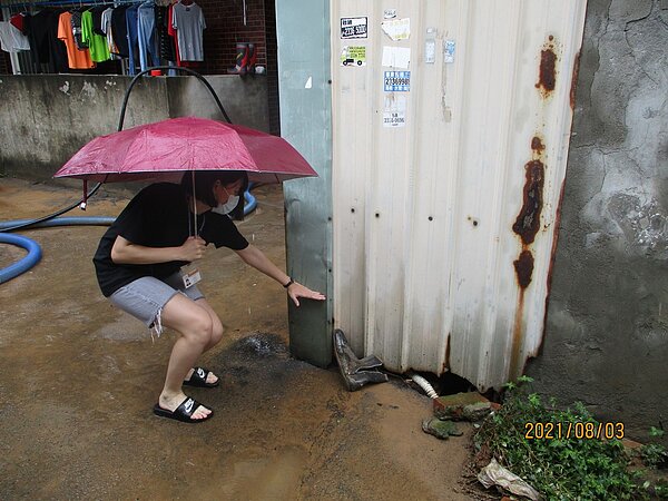 地稅局表示,淹水受災戶可減免房屋稅。圖/台中市政府提供