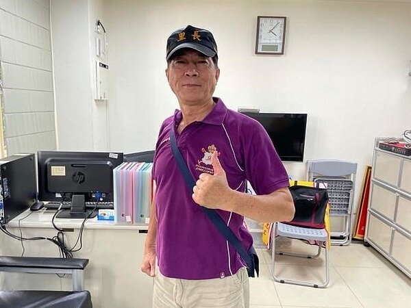 里長朱文燦盡心盡力為民服務，打造更優質的大新里。圖／郭思妏攝