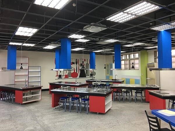 中和國小食育教室。圖/呂郁原校長授權分享