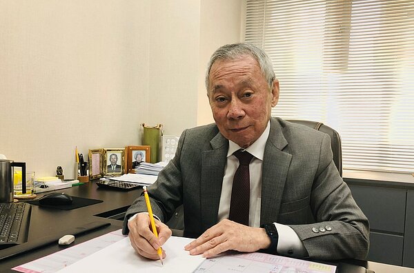 僑馥建經總經理彭慶。