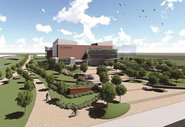 新竹縣立總圖書館正式招標。圖／新竹縣政府提供