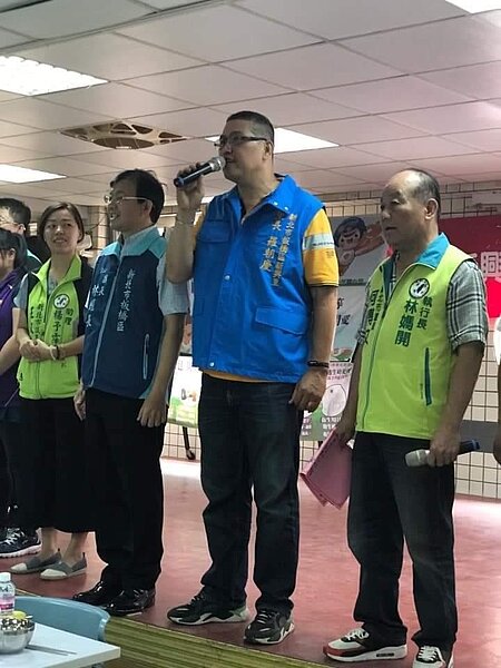 羅朝慶呼籲重視環保。圖／里長提供