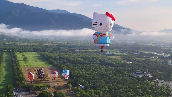 台東推出「預約臺東」活動,參與民眾還有機會抽中價值9,000元的「熱氣球自由飛」門票。圖/台東縣政府提供