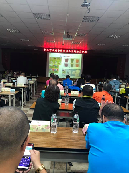 森照里長認為由派出所來巡守，對里民生活治安有更多保障。圖／取自林森照臉書
