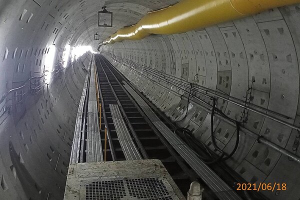 台北市捷運局表示會全力降低捷運萬大線噪音,讓土城國小學生受到的影響降至最低。示意圖/台北市捷運工程局提供