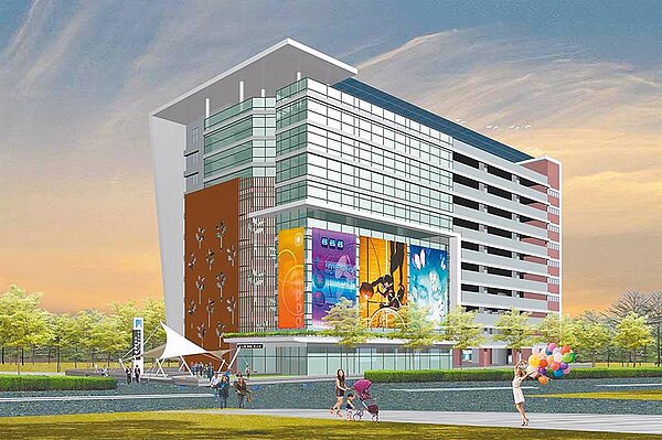 彰化市第二停車場BOT案，8月甄審結果，最優申請人是友聯國際股份有限公司，也就是中友百貨公司集團得標，計畫投資25億元。（彰化市公所提供示意圖／吳敏菁彰化傳真）