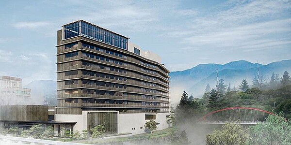 國產建材集團所屬的大型國際特色飯店,申請開發面積約3,000坪,基地就在花蓮美崙溪畔的濱海地區。圖/國產提供