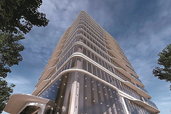 位於台北市內湖的「華固智富中心」,將以34億元價格整棟賣給三商美邦人壽保險。取自華固官網