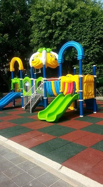 小型的社正公園。圖/里長提供