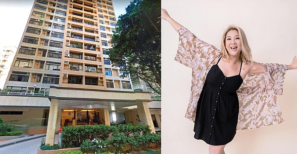 2009年時,鄭欣宜以「天立集團有限公司」名義買下西半山嘉和苑中層B室,現今房價已經漲了三倍。圖/截自鄭欣宜instagram