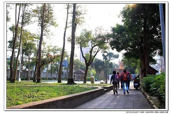 安康公園是兩條鐵路集結點。圖／里長提供