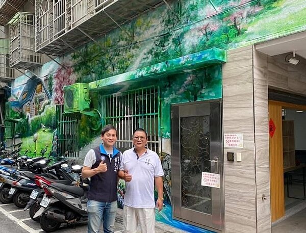 現在的宏翠里有六面彩繪牆。圖/宏翠里里長黃一晉提供