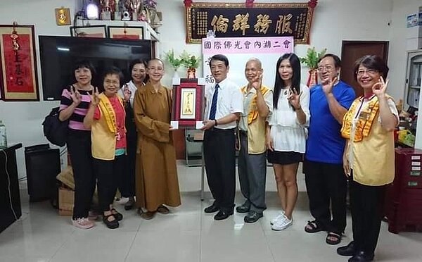 禪淨中心舉行「幸福講堂」。圖／里長提供