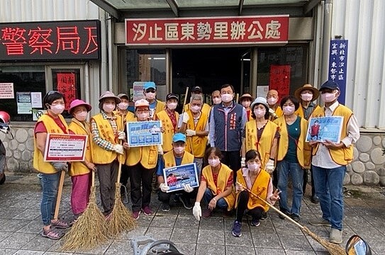 一山里長深耕東勢里多年，對於里民和里內都有深厚的情感。圖/賴一山提供