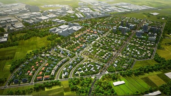 新市區建設地區開發區塊。圖／台南市政府提供
