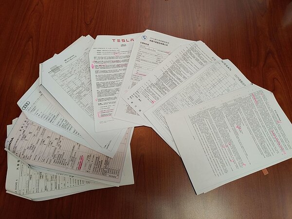 消保官查核汽車買賣定型化契約逾3成不符新規定。圖/新北市府提供