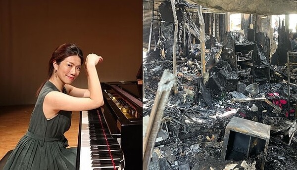 江老師苗栗老家遭大火燒毀。圖/翻攝自「我是江老師」IG