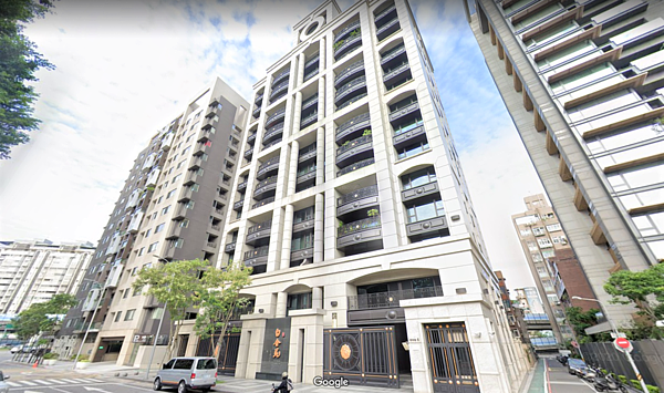 尊勝白金苑。圖/取自google 街景圖