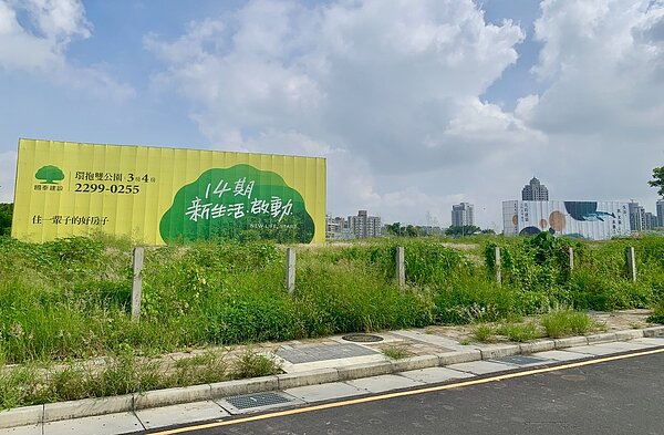 台中14期有200塊完整建地待開發,國泰建設「不囤地」領軍定錨區域起漲點。記者宋健生/攝影