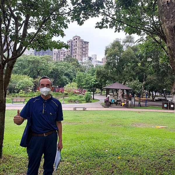 凌錦成讓綠色智慧城市深入文山區。圖／蕭戰攝
