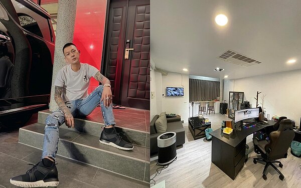 鳳梨日前公開新家裝潢。圖／擷取自《鳳梨 吳泓逸》臉書專頁